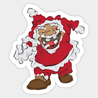 Clowny Claus Sticker